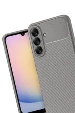 Uray store Samsung Galaxy A17 5G Auto Focus Karbon Kapak - Gri - Görsel 3