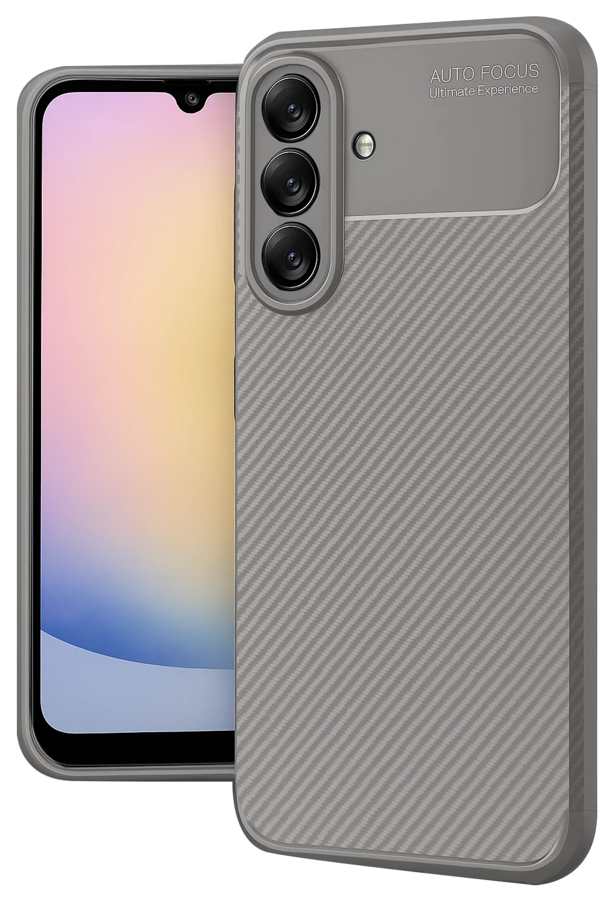 newface-samsung-galaxy-a17-5g-auto-focus-karbon-kapak-gri-default Uray store Samsung Galaxy A17 5G Auto Focus Karbon Kapak - Gri - Görsel 1