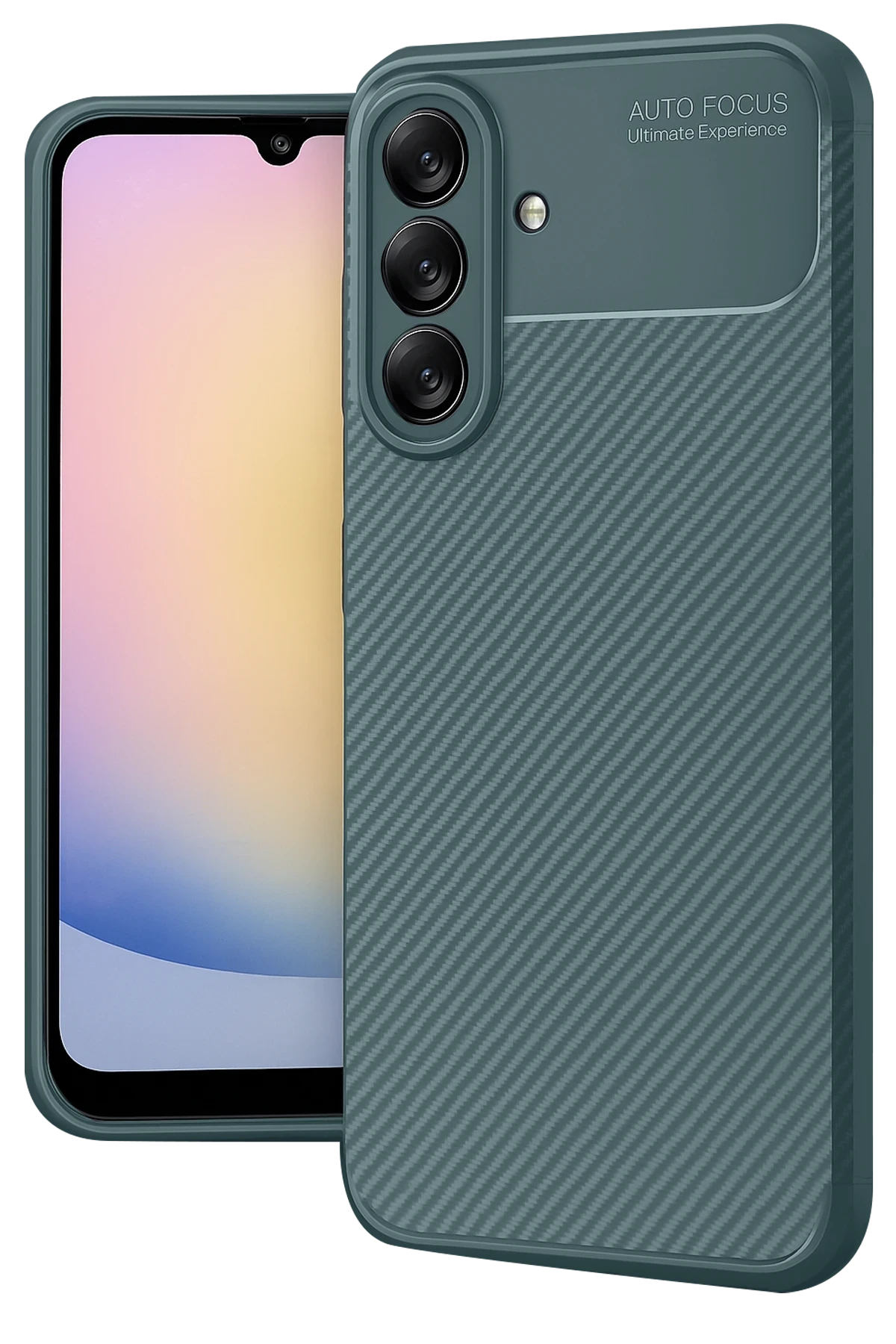 newface-samsung-galaxy-a17-5g-auto-focus-karbon-kapak-koyu-yesil-default Uray store Samsung Galaxy A17 5G Auto Focus Karbon Kapak - Koyu Yeşil - Görsel 1