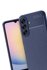 Uray store Samsung Galaxy A17 5G Auto Focus Karbon Kapak - Lacivert - Görsel 3