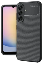 Uray store Samsung Galaxy A17 5G Auto Focus Karbon Kapak - Siyah