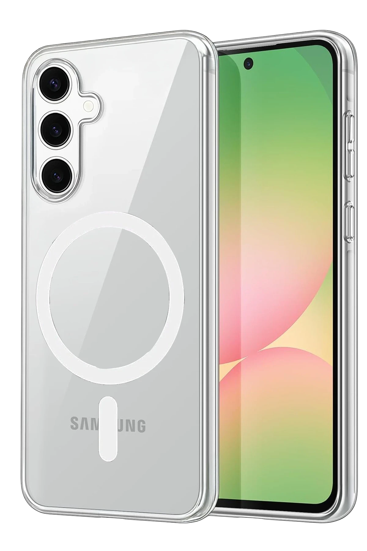 newface-samsung-galaxy-a17-5g-combo-sert-seffaf-magsafe-kapak-seffaf-default Uray store Samsung Galaxy A17 5G Combo Sert Şeffaf Magsafe Kapak - Şeffaf - Görsel 1