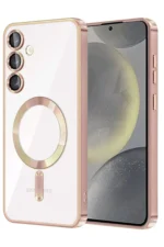 Uray store Samsung Galaxy A17 5G Kross Magneticsafe Kapak - Rose