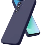Uray store Samsung Galaxy A17 5G Nano içi Kadife Silikon - Lacivert