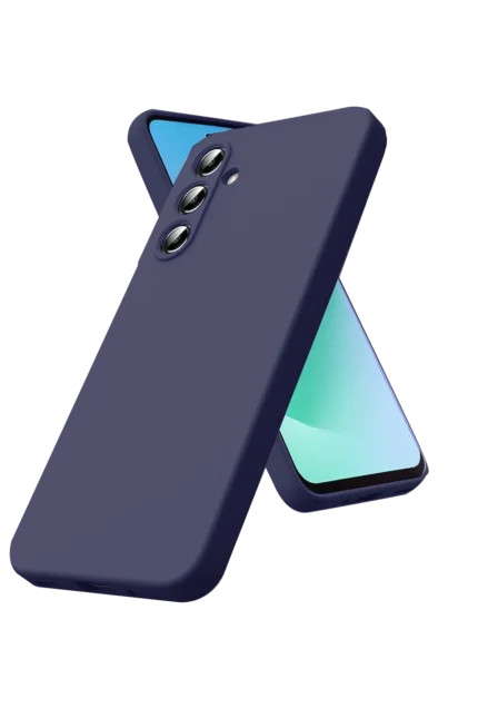 Uray store Samsung Galaxy A17 5G Nano içi Kadife Silikon - Lacivert