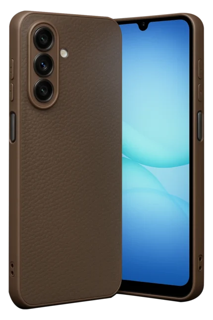 Uray store Samsung Galaxy A17 5G Thermax Silikon Kılıf - Kahverengi
