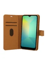 Uray store Samsung Galaxy A17 5G Trend S Plus Kapaklı Kılıf - Taba - Görsel 2
