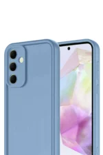 Uray store Samsung Galaxy A17 5G Viera Silikon - Mavi - Görsel 2
