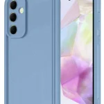 Uray store Samsung Galaxy A17 5G Viera Silikon - Mavi