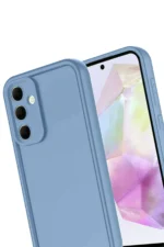 Uray store Samsung Galaxy A17 5G Viera Silikon - Mavi - Görsel 3