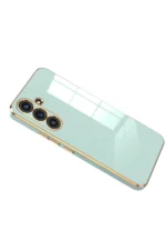 Uray store Samsung Galaxy A17 5G Volet Silikon - Açık Yeşil - Görsel 2