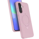 Uray store Samsung Galaxy A17 5G Regal Magsafe Standlı Kapak - Açık Pembe