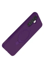 Uray store Samsung Galaxy A17 5G Regal Magsafe Standlı Kapak - Derin Mor - Görsel 4