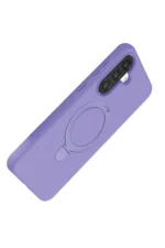 Uray store Samsung Galaxy A17 5G Regal Magsafe Standlı Kapak - Lila - Görsel 4