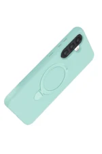 Uray store Samsung Galaxy A17 5G Regal Magsafe Standlı Kapak - Su Yeşili - Görsel 4