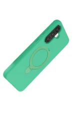 Uray store Samsung Galaxy A17 5G Regal Magsafe Standlı Kapak - Yeşil - Görsel 4