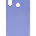 Uray store Samsung Galaxy A20S Kılıf Nano içi Kadife Silikon - Lila