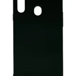 Uray store Samsung Galaxy A20S Kılıf Nano içi Kadife Silikon - Siyah