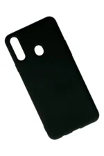 Uray store Samsung Galaxy A20S Kılıf Nano içi Kadife Silikon - Siyah - Görsel 3