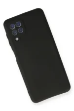 Uray store Samsung Galaxy A22 Kılıf First Silikon - Siyah - Görsel 2