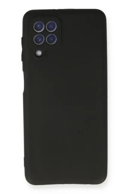 Uray store Samsung Galaxy A22 Kılıf First Silikon - Siyah