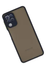Uray store Samsung Galaxy A22 Kılıf Montreal Silikon Kapak - Lacivert - Görsel 3