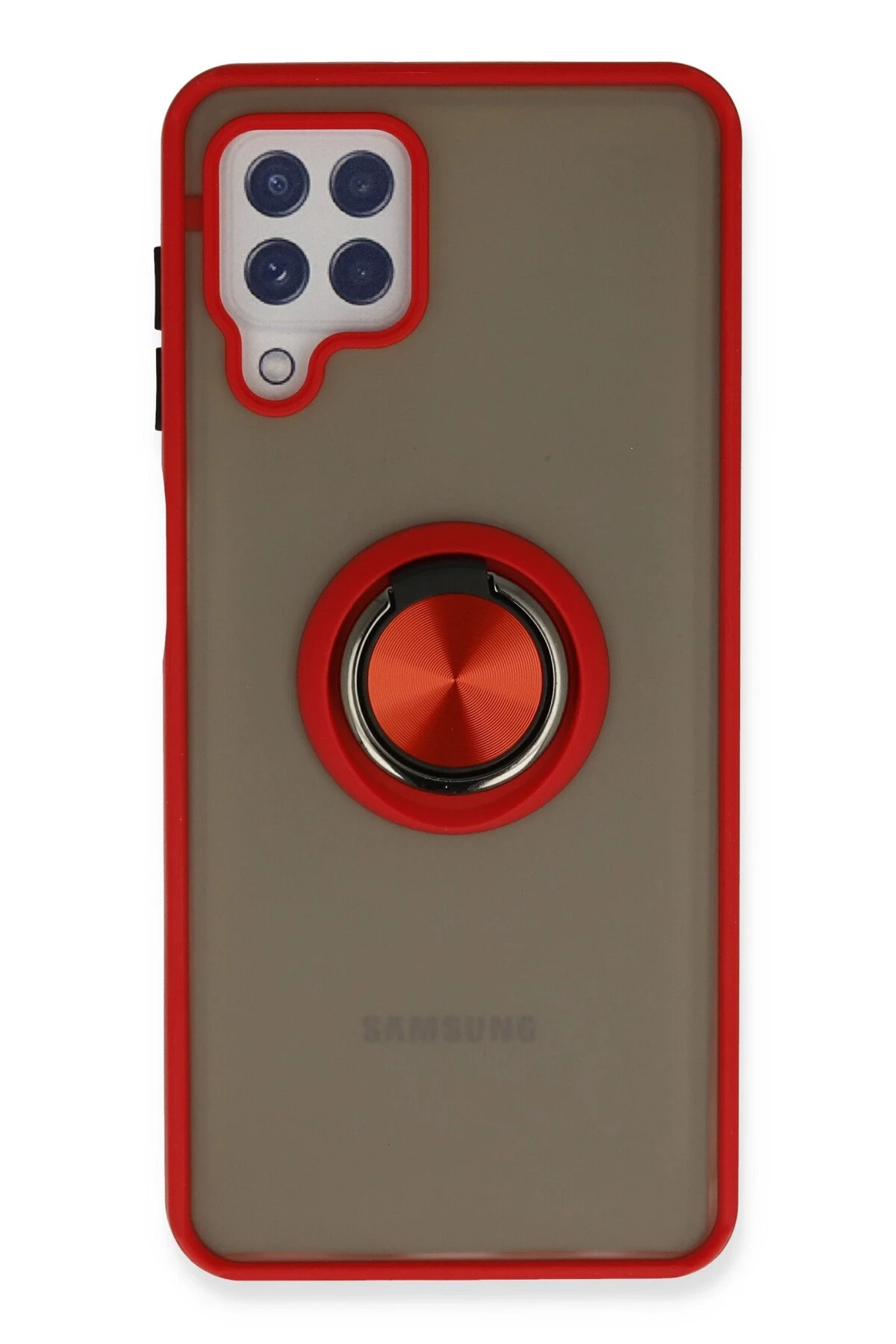 newface-samsung-galaxy-a22-kilif-montreal-yuzuklu-silikon-kapak-kirmizi-default Uray store Samsung Galaxy A22 Kılıf Montreal Yüzüklü Silikon Kapak - Kırmızı - Görsel 1