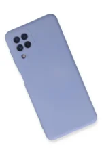 Uray store Samsung Galaxy A22 Kılıf Nano içi Kadife Silikon - Lila - Görsel 2