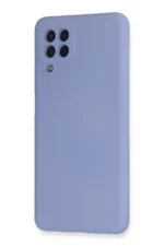 Uray store Samsung Galaxy A22 Kılıf Nano içi Kadife Silikon - Lila - Görsel 3