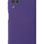 Uray store Samsung Galaxy A22 Kılıf Nano içi Kadife Silikon - Mor