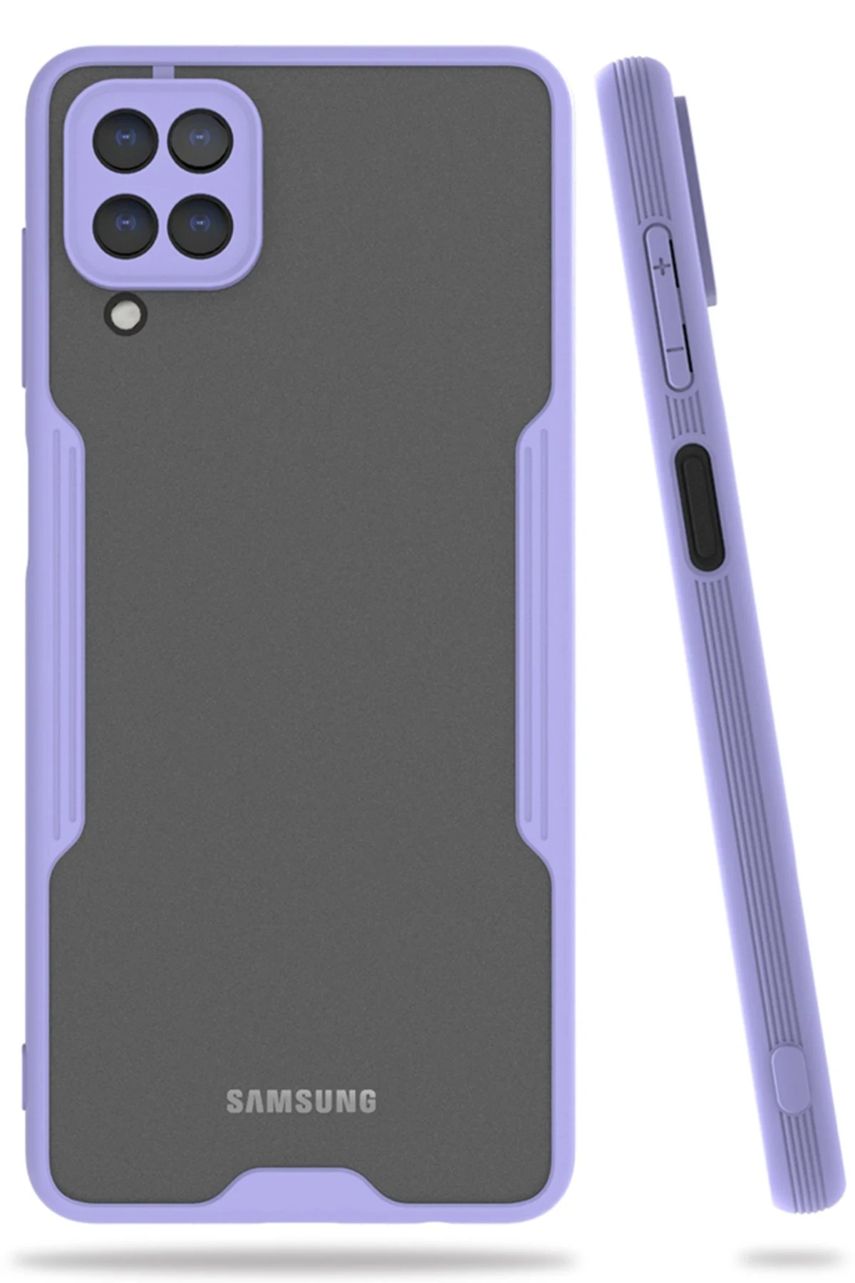 newface-samsung-galaxy-a22-kilif-platin-silikon-lila-default Uray store Samsung Galaxy A22 Kılıf Platin Silikon - Lila - Görsel 1