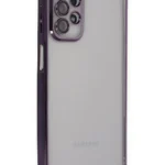 Uray store Samsung Galaxy A23 4G Kılıf Razer Lensli Silikon - Mor