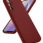 Uray store Samsung Galaxy A24 4G Kılıf First Silikon - Bordo