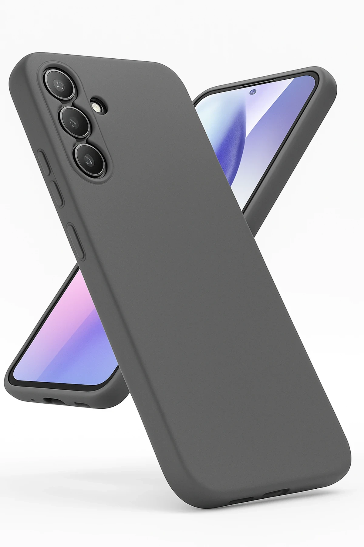 newface-samsung-galaxy-a24-4g-kilif-first-silikon-gri-default Uray store Samsung Galaxy A24 4G Kılıf First Silikon - Gri - Görsel 1