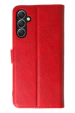 Uray store Samsung Galaxy A24 4G Kılıf Trend S Plus Kapaklı Kılıf - Kırmızı - Görsel 2