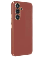 Uray store Samsung Galaxy A24 4G Kılıf Volet Silikon - Kırmızı
