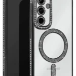 Uray store Samsung Galaxy A25 5G Joke Simli Magneticsafe Kılıf - Siyah