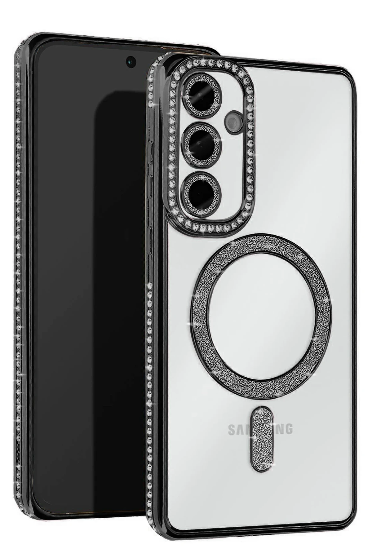 newface-samsung-galaxy-a25-5g-joke-simli-magneticsafe-kilif-siyah-default Uray store Samsung Galaxy A25 5G Joke Simli Magneticsafe Kılıf - Siyah - Görsel 1