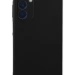 Uray store Samsung Galaxy A25 5G Kılıf Nano içi Kadife Silikon - Siyah