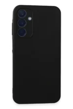 Uray store Samsung Galaxy A25 5G Kılıf Nano içi Kadife Silikon - Siyah