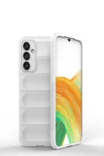 Uray store Samsung Galaxy A25 5G Kılıf Optimum Silikon - Krem - Görsel 2