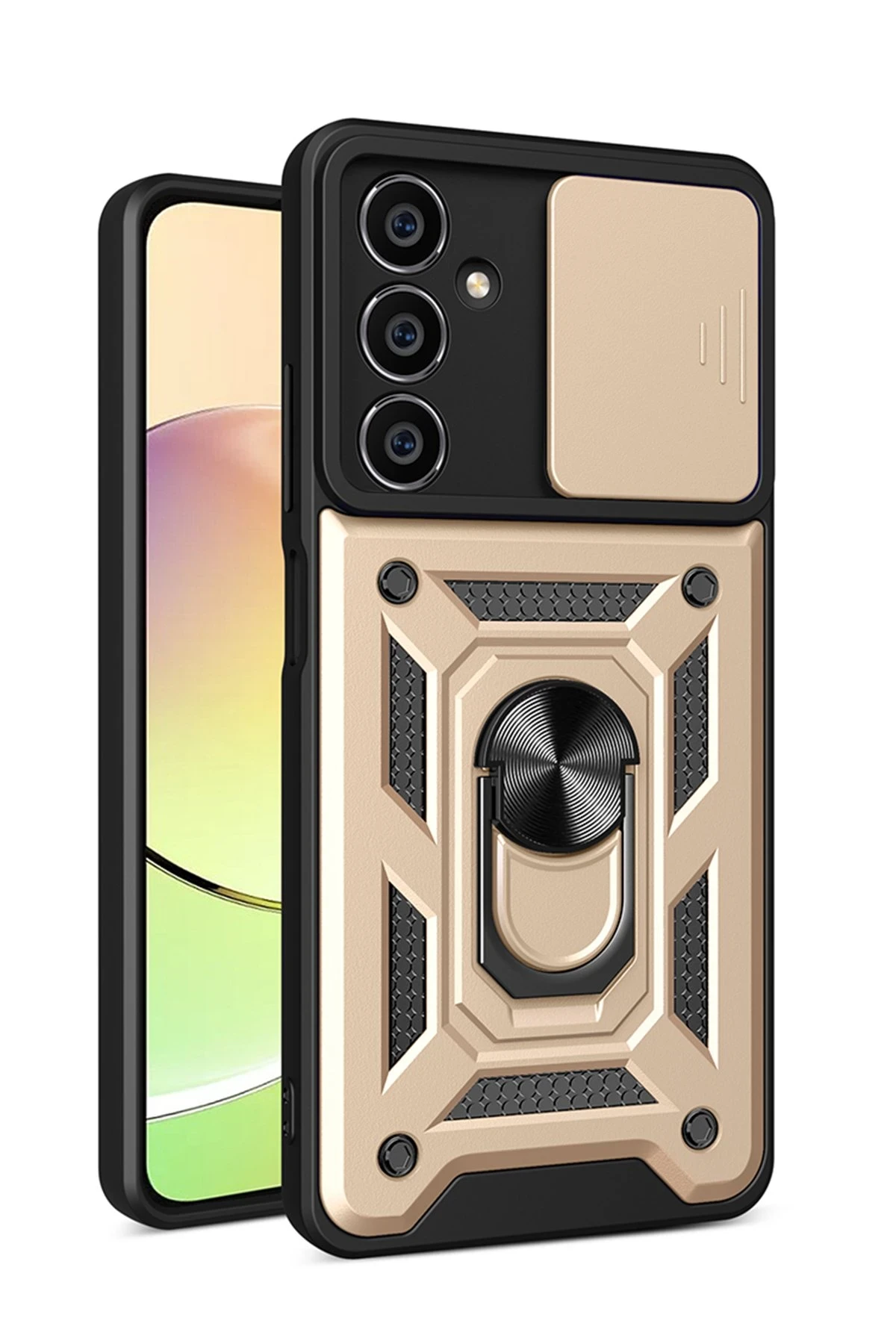 newface-samsung-galaxy-a25-5g-kilif-pars-lens-yuzuklu-silikon-gold-default Uray store Samsung Galaxy A25 5G Kılıf Pars Lens Yüzüklü Silikon - Gold - Görsel 1