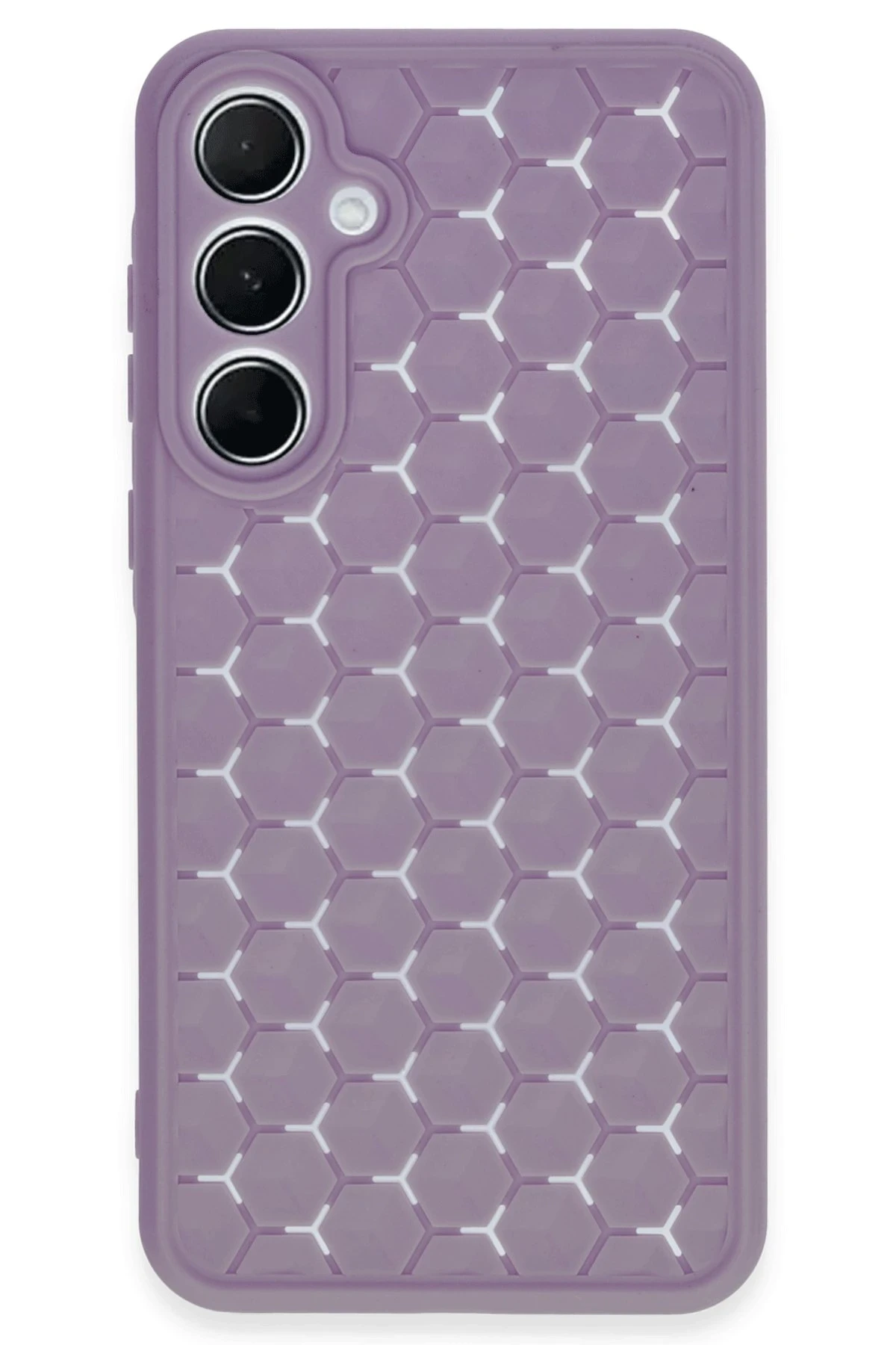 newface-samsung-galaxy-a25-5g-kilif-petek-silikon-kapak-lila-default Uray store Samsung Galaxy A25 5G Kılıf Petek Silikon Kapak - Lila - Görsel 1