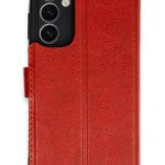 Uray store Samsung Galaxy A25 5G Kılıf Trend S Plus Kapaklı Kılıf - Kırmızı