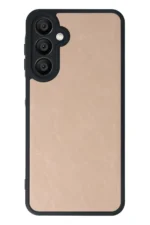 Uray store Samsung Galaxy A26 Kılıf Aras Deri Kapak - Pudra - Görsel 2
