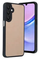 Uray store Samsung Galaxy A26 Kılıf Aras Deri Kapak - Pudra - Görsel 4