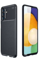 Uray store Samsung Galaxy A26 Kılıf Auto Focus Karbon Kapak - Siyah - Görsel 2