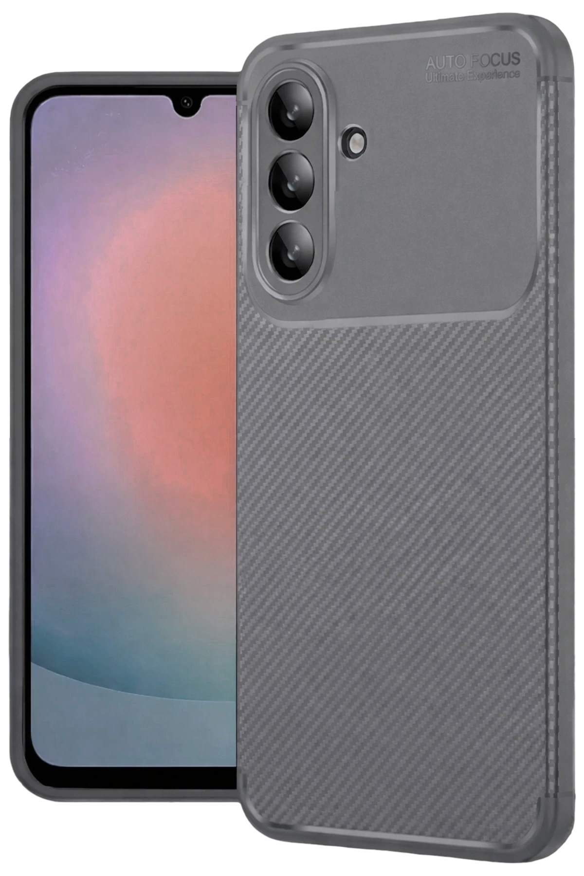 newface-samsung-galaxy-a27-5g-auto-focus-karbon-kapak-gri-default Uray store Samsung Galaxy A27 5G Auto Focus Karbon Kapak - Gri - Görsel 1