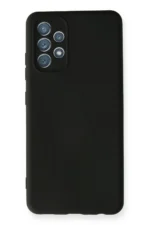 Uray store Samsung Galaxy A32 Kılıf Nano içi Kadife Silikon - Siyah