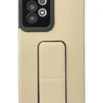 Uray store Samsung Galaxy A33 5G Kılıf Mega Standlı Silikon - Gold